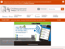 Tablet Screenshot of chateaurenard.com